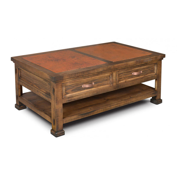 Horizon Home Furniture Copper Canyon Cocktail Table H1245-200 IMAGE 1