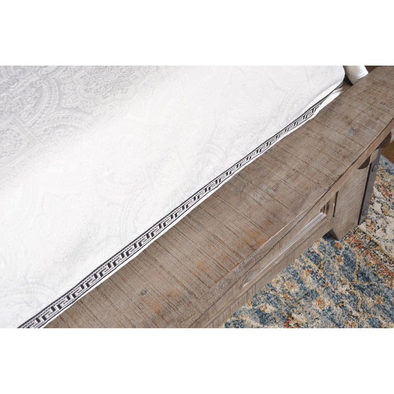 Horizon Home Furniture Urban Rustic King Panel Bed with Storage H4365-EK-BED-GRY IMAGE 5