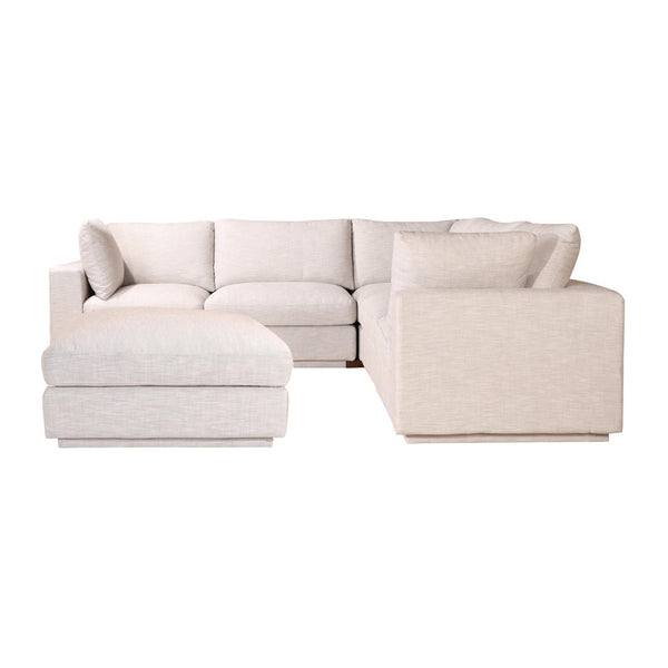 Moe's Home Collection Justin Signature Fabric 5 pc Sectional RN-1102-39/RN-1103-39/RN-1102-39/RN-1102-39/RN-1101-39 IMAGE 1