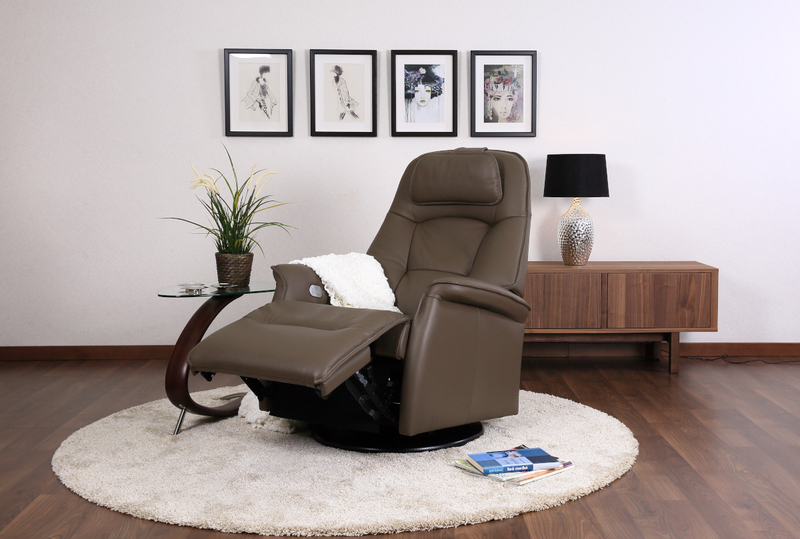 Fjords Stockholm Recliner with AL Leather (Customize your own)
