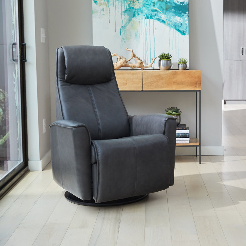 Fjords Urban Recliner Small manual with SL Storm Leather