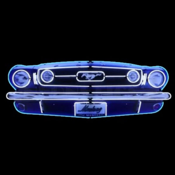 Ford Mustang Front End Neon Signage