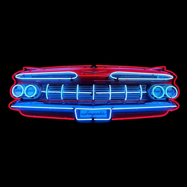 Chevy Impala Neon Automotive Front Grill Signage