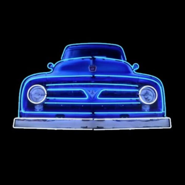 Ford Truck Neon Front End Grill Sign