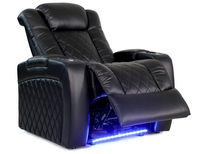 The Finley Home Theater Chair With Italian Leather