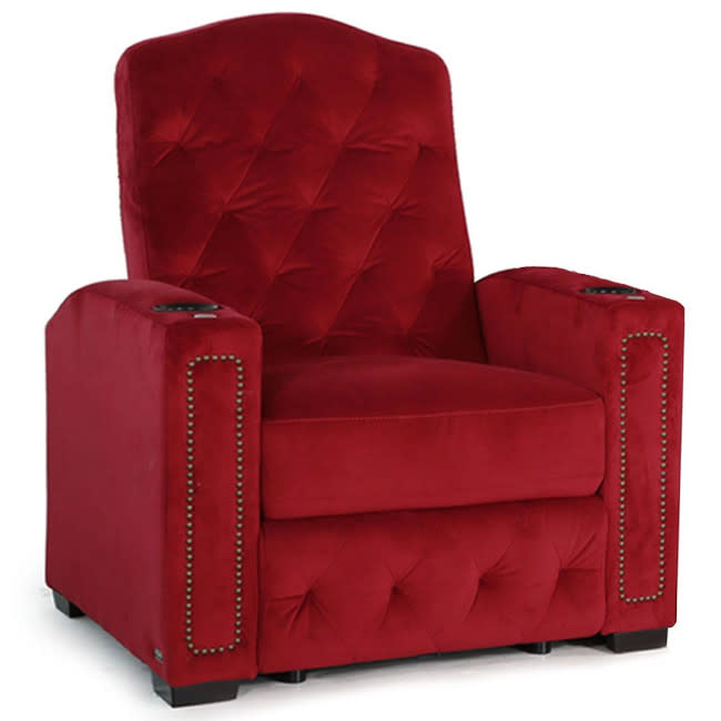 Renaissance Home Theater Chairs With Microfiber